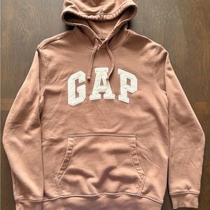 GAP Men's Tan Hoodie Sweater